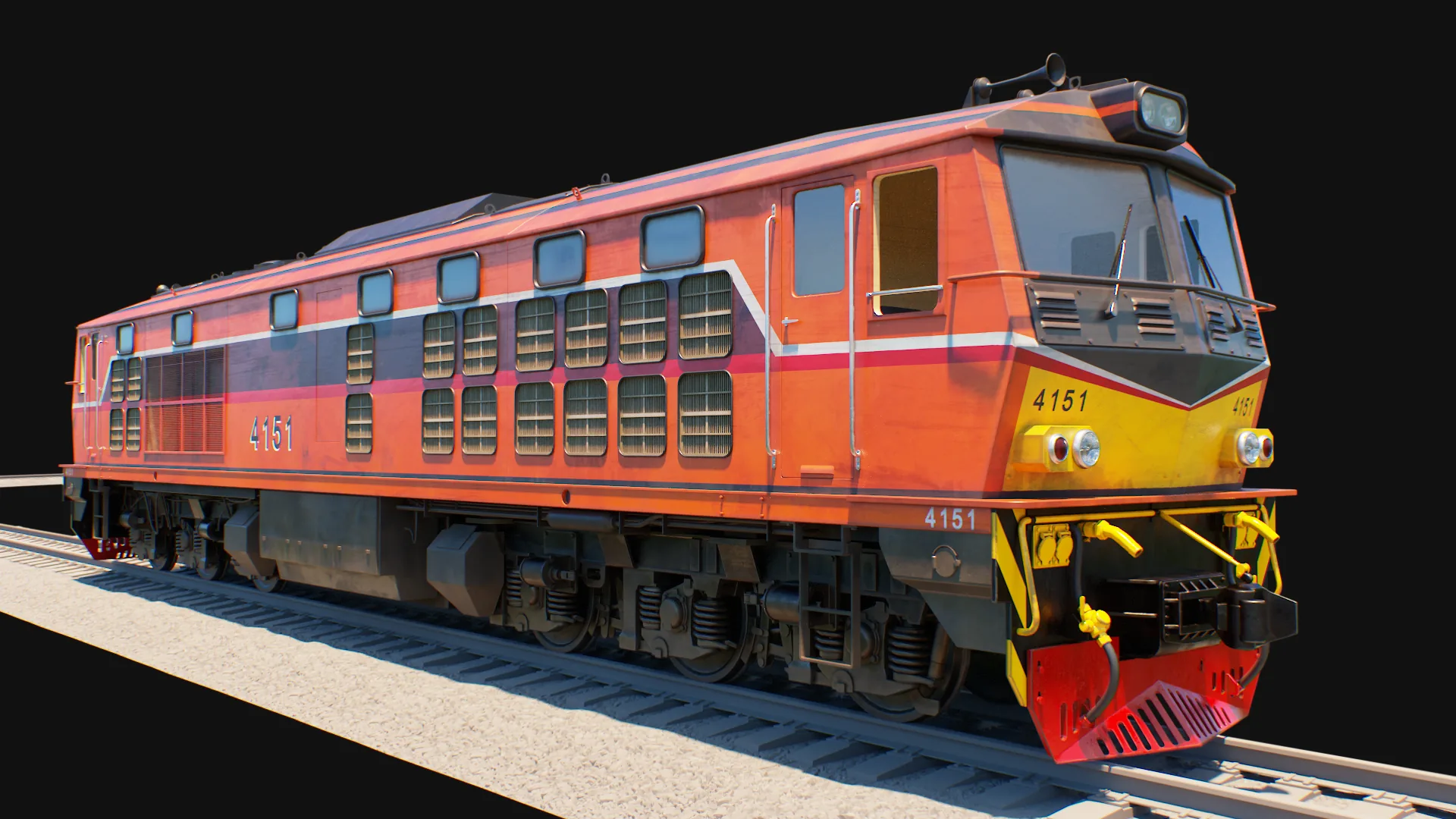 Alsthom Diesel Electric Locomotive
